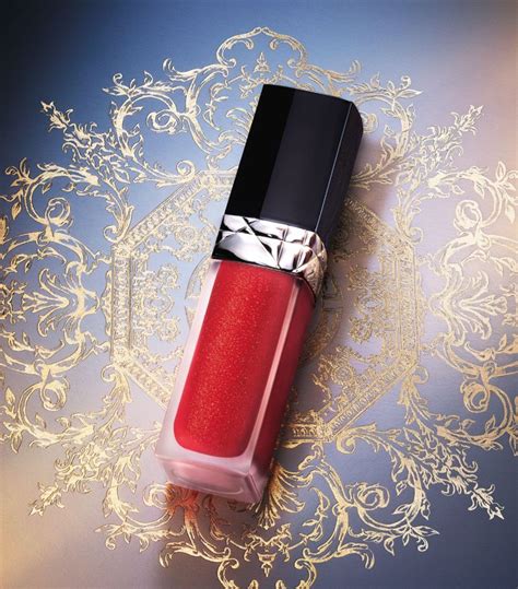 dior glitter lipstick holiday|Limited Edition Rouge Dior Forever Sequin Glittery Liquid Lipstick.